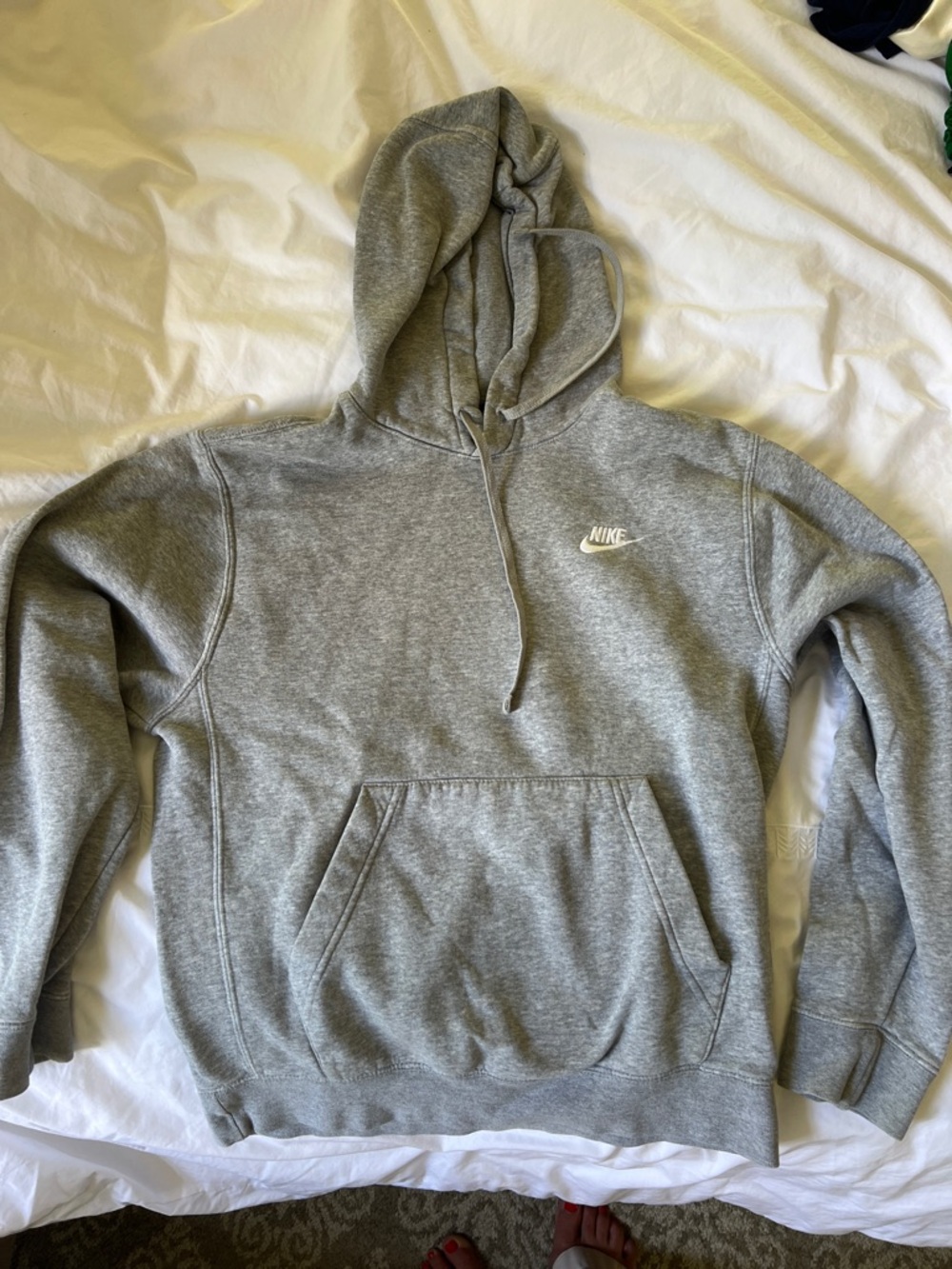 Nike Men's Grey Pullover Hoodie XS